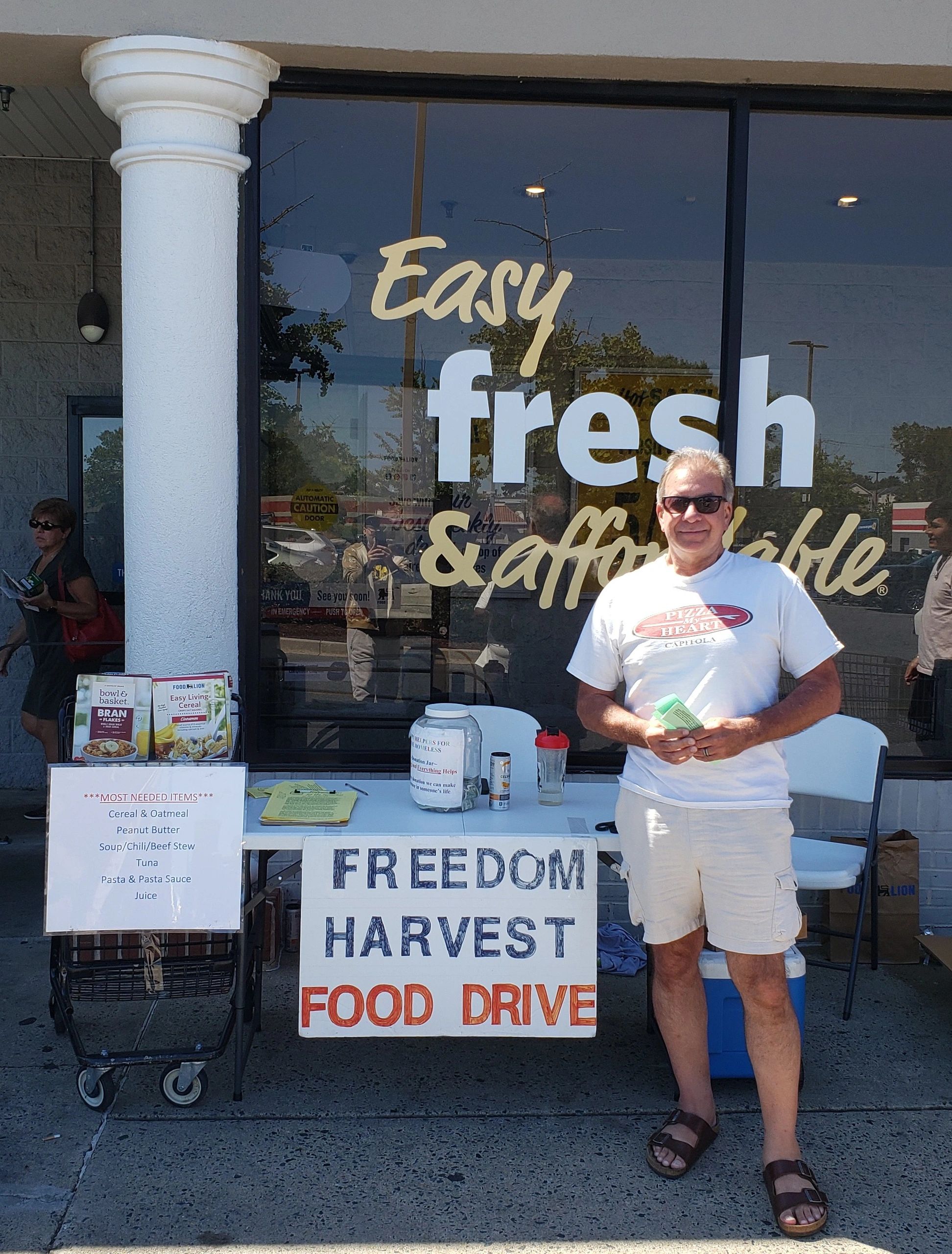Freedom Harvest Food Drive